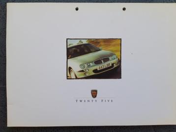 folder Rover Twenty Five ( 25 ) modeljaar 2000 - Nederlands beschikbaar voor biedingen