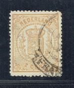 Nederland 1869 nr 17 Wapenzegel, Postzegels en Munten, Postzegels | Nederland, T/m 1940, Ophalen, Gestempeld