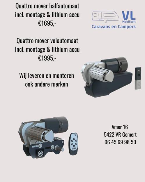 Quattro mover half of volautomaat (zie omschrijving), Caravans en Kamperen, Caravan accessoires, Nieuw, Ophalen