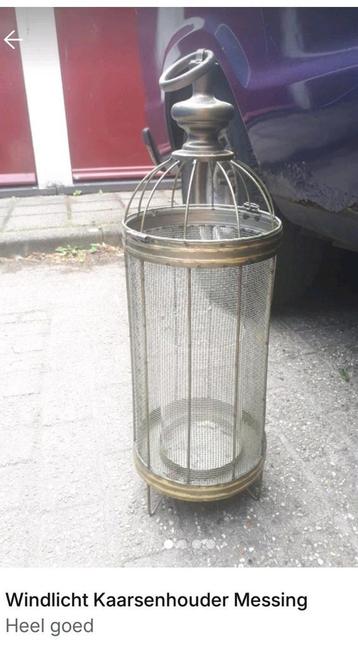 Messing Windlicht Lantaarn Kaarsenhouder beschikbaar voor biedingen