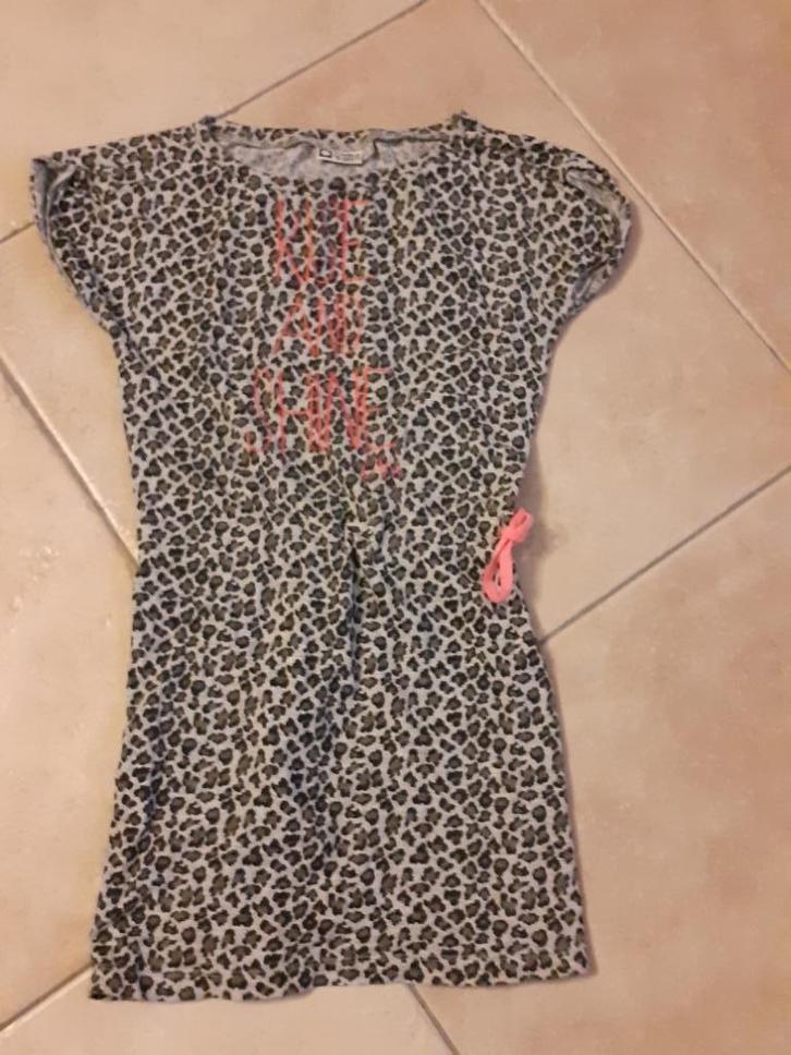 Panter jurkje maat 140 Tumble 'N Dry, Kinderen en Baby's, Kinderkleding | Maat 140, Zo goed als nieuw, Meisje, Jurk of Rok, Ophalen of Verzenden