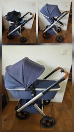 dubatti one e3 melange navy, Kinderen en Baby's, Kinderwagens en Combinaties, Gebruikt, Verstelbare duwstang, Ophalen, Kinderwagen