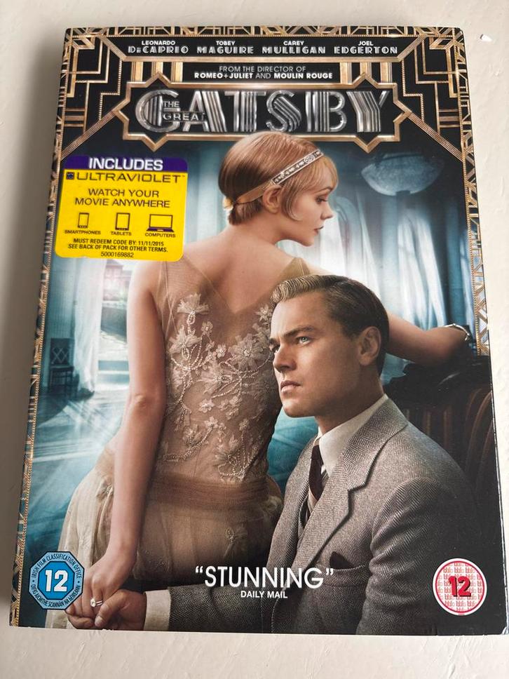 The Great Gatsby Blu-ray, Cd's en Dvd's, Blu-ray, Zo goed als nieuw, Drama, Ophalen of Verzenden