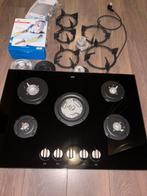 Nieuwe ETNA KGG673ZTA gaskookplaat 5 pits – wokbrander –, Ophalen, Nieuw, Gas, 5 kookzones of meer