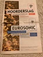 NOORDERSLAG EUROSONIC 1999 krant, Ophalen of Verzenden, Muziek, Film of Tv