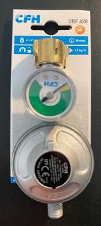 Gasdrukregelaar met Manometer - 50 mbar, Caravans en Kamperen, Verzenden, Nieuw