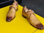 Francesco Benigno schoenen met gesp en mosterd kleur maat10, Kleding | Heren, Schoenen, Overige kleuren, Verzenden, Francesco Benigno