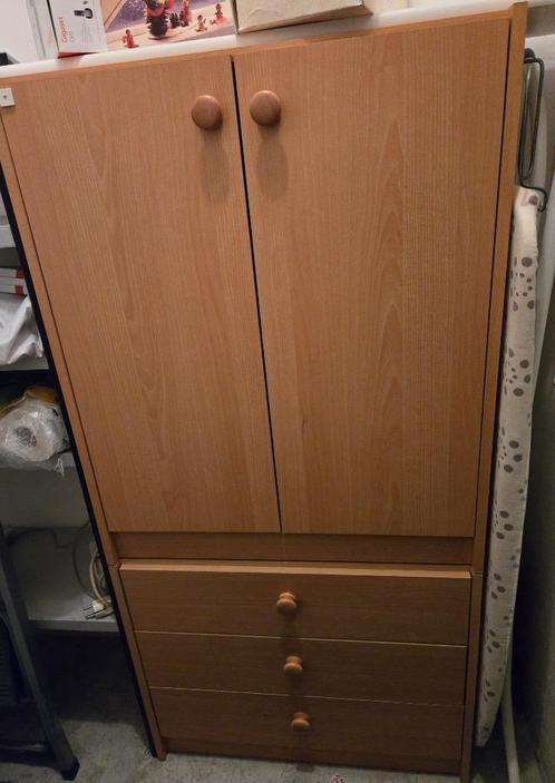 Kast met 2 deurtjes en een kast met 3 lades, Huis en Inrichting, Kasten | Overige, Zo goed als nieuw, Ophalen
