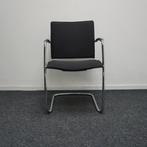 13x Kembo vergaderstoelen | Zwart | Chroom | Stapelbaar, Huis en Inrichting, Stoelen, Gebruikt, -, Zwart, -