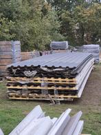 Ca. 1000m² Gebruikte Dakplaten, Profielplaat FALK, Damwand, Ophalen, Gebruikt, Overige materialen, Minder dan 20 mm