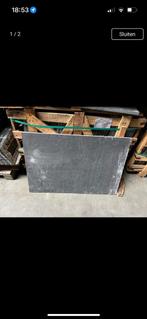 Lime black natuursteen tegels op=op, Doe-het-zelf en Verbouw, Tegels, 60 cm of meer, Ophalen of Verzenden, Zo goed als nieuw, 10 m² of meer