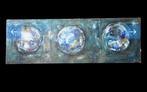 Abstract Schilderij 'De 3 Werelden' door R.V., afm. 120x40cm, Verzenden