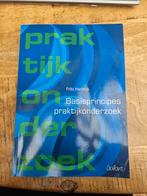 Basisprincipes praktijkonderzoek 9789044130690, Verzenden, Zo goed als nieuw, Overige niveaus, Frits Harinck