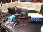 LEHMANN/LGB RAILS met PLAYMOBIL LOC met WAGONS + TRAFO, Hobby en Vrije tijd, Ophalen of Verzenden, Gebruikt