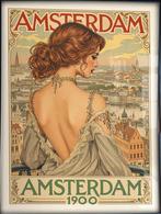 AMSTERDAM 1900 Vintage Poster Affiche Poster in Lijst, Ophalen of Verzenden, Nieuw, A1 t/m A3, Film en Tv