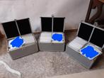 3x mooie koffers voor cd's of dvd's,  koffers zijn leeg, Cd's en Dvd's, Ophalen of Verzenden, Zo goed als nieuw