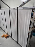 Afscherm wand stof metaal doek wit zwart 6 meter, Huis en Inrichting, Woonaccessoires | Kamerschermen, Hdktools, Nieuw, Hdktools