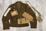 Commonwealth militaria set ww2, Verzenden, Landmacht, Nederland, Embleem of Badge