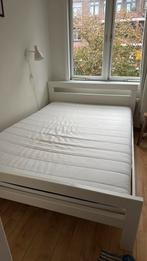 Twijfelaar 140 x 200 matrasmaat, Ophalen, Wit, 140 cm, Zo goed als nieuw