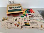 Vintage Fisher Price Schoolbord met Letters en Cijfers, Ophalen of Verzenden, Gebruikt, Taal en Lezen