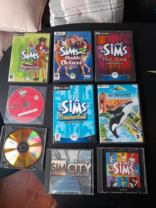 Verschillende Sims spellen voor PC, Spelcomputers en Games, Games | Pc, Gebruikt, 1 speler, Vanaf 12 jaar, Ophalen of Verzenden