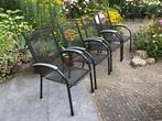 2, 4, 5 of 6 Zeer fraaie Royal Garden ‘Primero’ tuinstoelen., Ophalen, Zo goed als nieuw, Metaal, Stapelbaar
