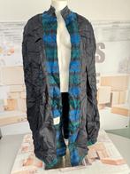 Zeldzame cape poncho Donegal Design mohair wol wool blauw, Kleding | Dames, Ophalen of Verzenden, A, A, Blauw