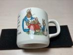 Peter Rabbit Wedgwood beker mok met oor, Huis en Inrichting, Keuken | Servies, Ophalen of Verzenden, Zo goed als nieuw, Wedgwood