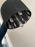 Twee stuks plafondlamp organza zwart met kristallen, Huis en Inrichting, Lampen | Kroonluchters, Ophalen of Verzenden, Zo goed als nieuw