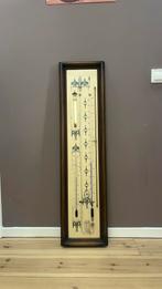Kontra baro- met thermometer Dingens eikeb 106x27cm, Ophalen of Verzenden, Zo goed als nieuw, Weerstation