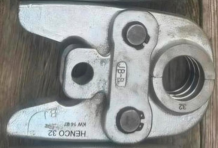 Henco persbek TH 32 zgan, Doe-het-zelf en Verbouw, Gereedschap | Machine-onderdelen en Toebehoren, Zo goed als nieuw, Ophalen of Verzenden