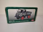Schuco 1:18 unimog grijs, Ophalen of Verzenden, Tractor of Landbouw, Schuco