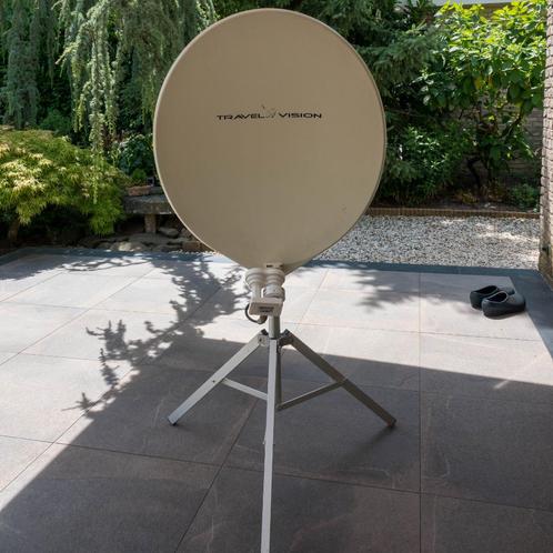 Automatische satelliet schotel, Audio, Tv en Foto, Schotelantennes, Zo goed als nieuw, (Schotel)antenne, Overige merken, Ophalen
