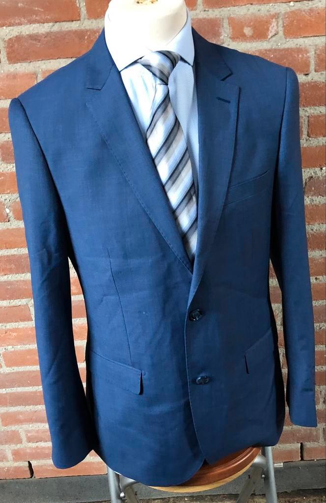 ZGAN Giovanni Bresciani Super 150’S colbert - Mt 48, Kleding | Heren, Kostuums en Colberts, Zo goed als nieuw, Maat 48/50 (M)