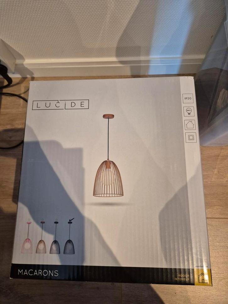 Lucide Macarons Hanglamp - Nieuw!, Huis en Inrichting, Lampen | Hanglampen, Nieuw, Minder dan 50 cm, Metaal, Ophalen of Verzenden