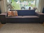 Strakke loungebank chocoladebruin, Huis en Inrichting, Banken | Bankstellen, Ophalen, Gebruikt, Driepersoons, 75 tot 100 cm