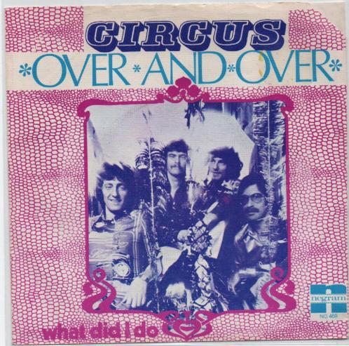 Nederpop: Circus- Over and Over, Cd's en Dvd's, Vinyl Singles, Gebruikt, Pop, Verzenden