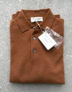 Nieuw Filippo de Laurentiis polo trui maat 52 (L) cashmere, Maat 52/54 (L), Bruin, Ophalen of Verzenden, Zo goed als nieuw