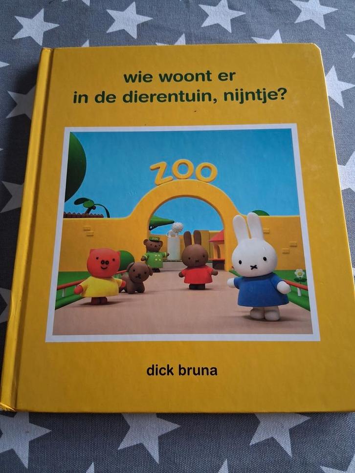 Groot kartonnen boek Dick bruna - nijntje, Boeken, Kinderboeken | Baby's en Peuters, Gelezen, Ophalen of Verzenden
