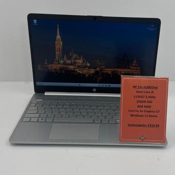 HP 15s-fq2822nd Laptop | i5-1135G7 8GB RAM 256GB SSD beschikbaar voor biedingen