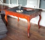 Antiek elegante Engelse schrijf tafel uitschuifbaar, 2 laden, Ophalen, Overige materialen, Engels antiek landelijk kunstenaarsstijl