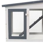 Konijnenhok voor buiten groot 201x45x85 cm, Dieren en Toebehoren, Knaagdieren en Konijnen | Hokken en Kooien, 110 cm of meer, Nieuw