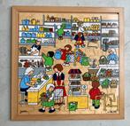 Grote houten Rolf-puzzel, Gebruikt, Ophalen of Verzenden