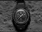 Swatch x omega mission to moonphase Snoopy black, Omega, Ophalen of Verzenden, Zo goed als nieuw