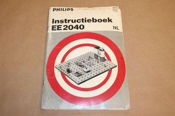 Philips Instructieboek EE2040 [Elektronica] 1978 beschikbaar voor biedingen