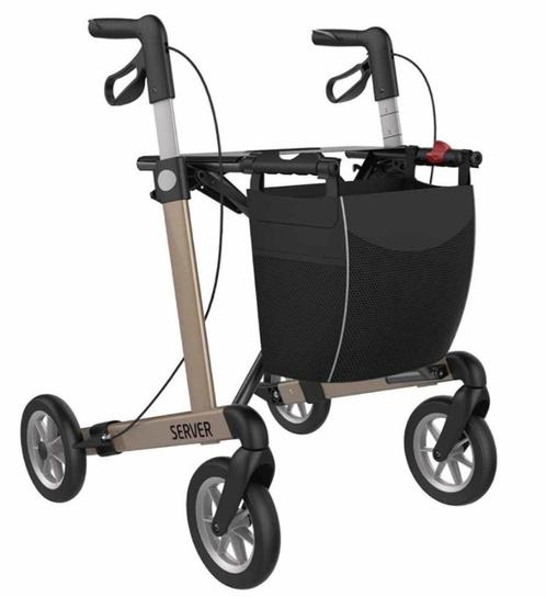 Lichtgewicht rollator Server, Diversen, Rollators, Nieuw, Lichtgewicht, Opvouwbaar, Ophalen