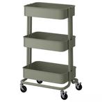 Ikea Raskog grote model roltafel trolley grijsgroen groen, Huis en Inrichting, Woonaccessoires | Overige, Ophalen, Zo goed als nieuw