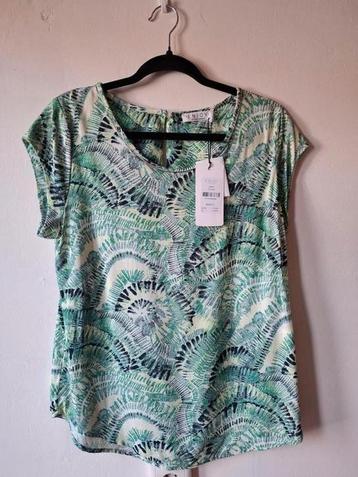 Enjoy top viscose wasabi groen S/36 beschikbaar voor biedingen