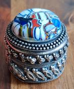 Antiek juwelendoosje. Emaille ingelegd, Ophalen of Verzenden