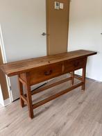 Sidetable, Ophalen of Verzenden, Zo goed als nieuw, 25 tot 50 cm, Rechthoekig